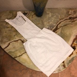 ZARA Trafaluc white dress Size M